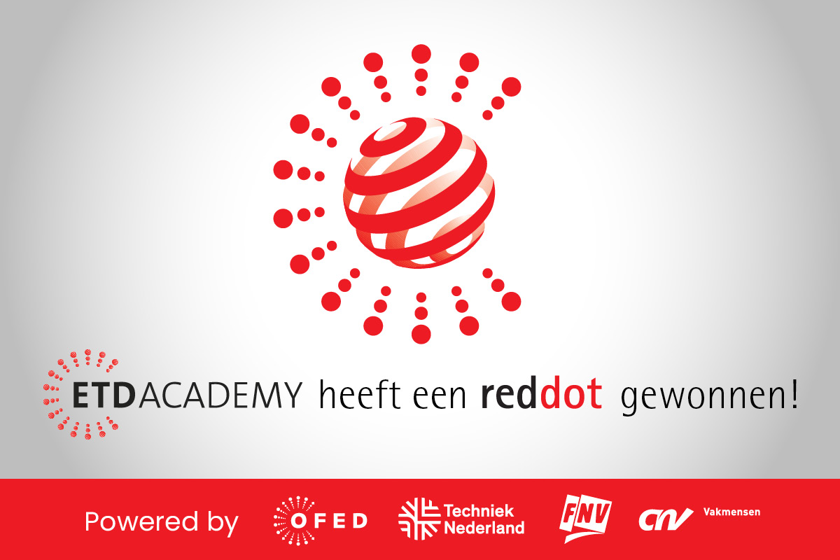 Red Dot Design Award voor de Academy!